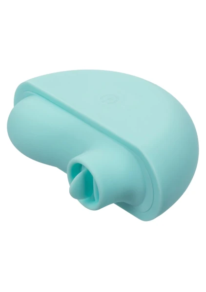 Ovation Rave Rechargeable Silicone Waterproof Flickering Clitoral Vibrator By CalExotics - Blue