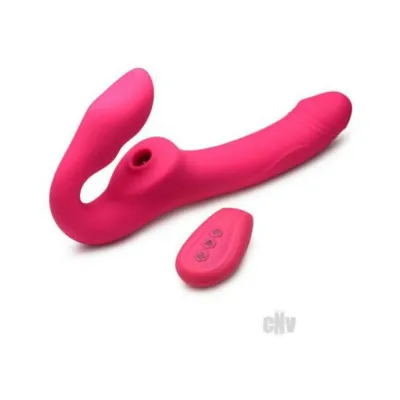 Strap U Licking Vibe Strapless Pink