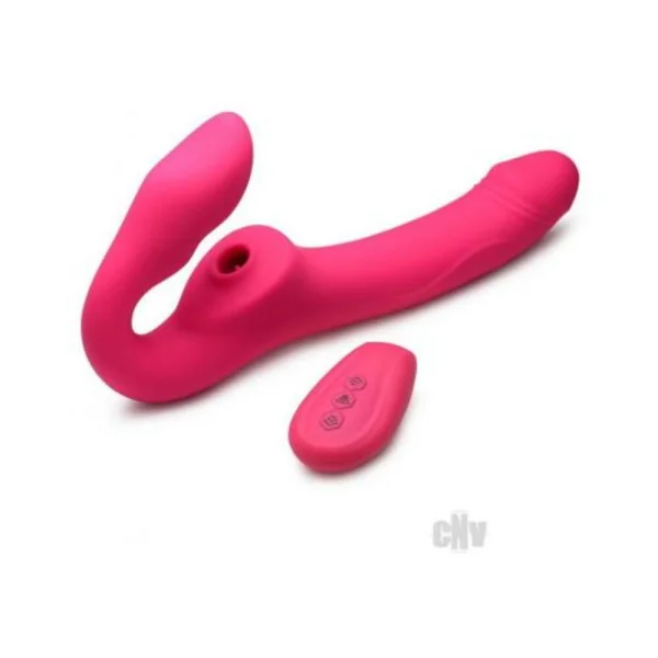 Strap U Licking Vibe Strapless Pink