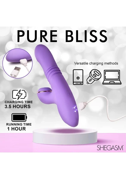 Pro-Thrust Max Thrusting And Pulsing Silicone Rabbit