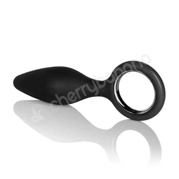 Black Silicone Booty Slider Butt Plug
