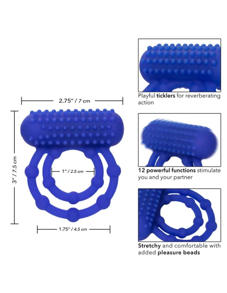 CalExotics 10 Bead Maximus Ring