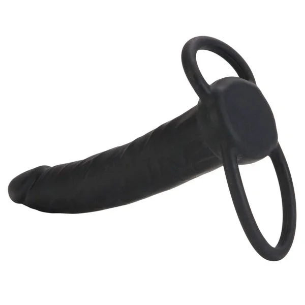 CalExotics Silicone Double Rider Double Penetration Cock Ring