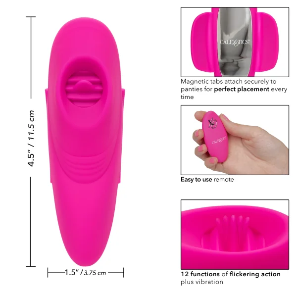 Calexotics Lock-n-Play Remote Flicker Panty Teaser