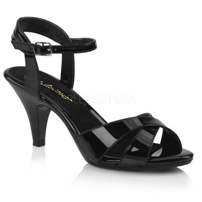 BELLE 315 3 inches Heel 1 8 inches PF Criss Cross Ankle Strap Sandal Clearance
