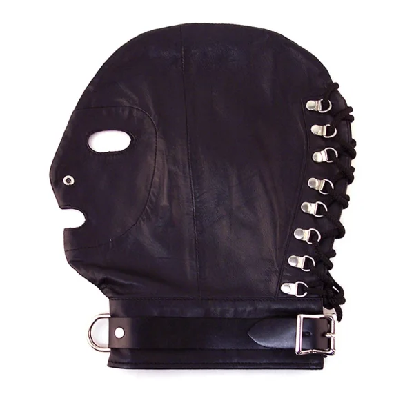 Rouge Mask D-Ring Lockable Buckle Strap Black