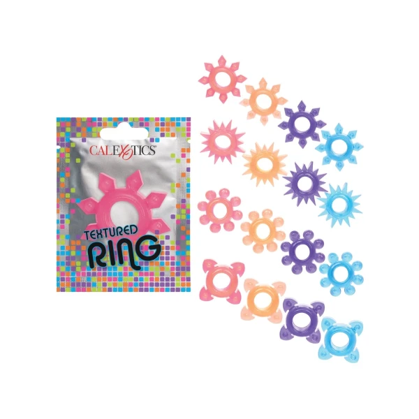 Foil Pack Textured Ring  - Prepack of 24