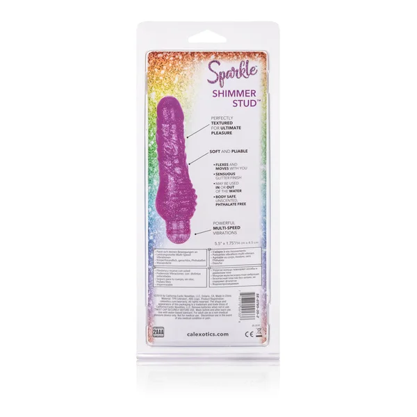Sparkle Shimmer Stud - Purple — image 10 of 10