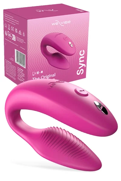 We-Vibe Sync 2 - 2.95" Couple Vibrator with Remote & App Control