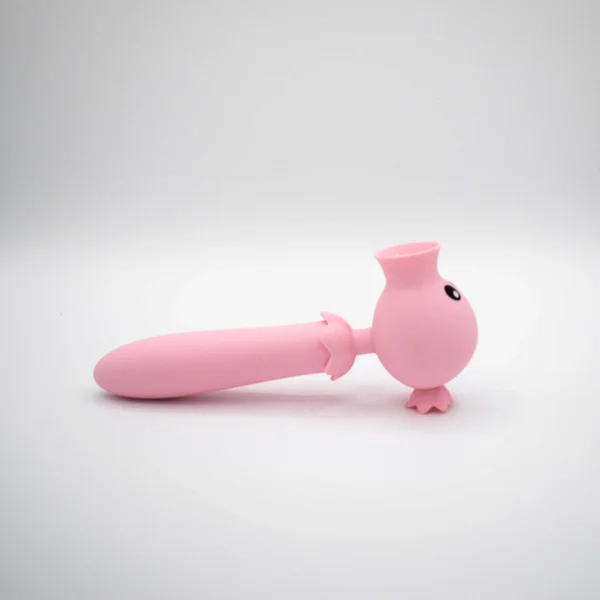 Lick n' Stick Clit Flicker and G-Spot Vibrator -  Pink