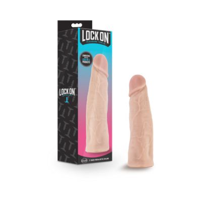 Lock On 7 Inch Realistic Lock On Dildo