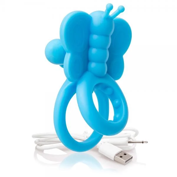 Screaming O Charged Monarch Wearable Butterfly Vibe Blue — image 6 of 8