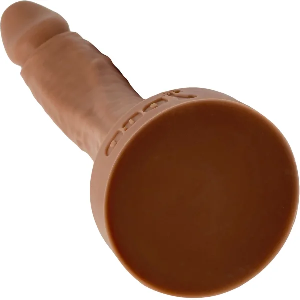 WEE Daddy Dominic 7" Platinum Silicone Realistic Dildo By Dee's Big Daddies - Caramel