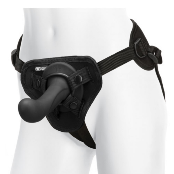 Doc Johnson Vac-U-Lock G Spot Vibrating Pleasure Set - Black