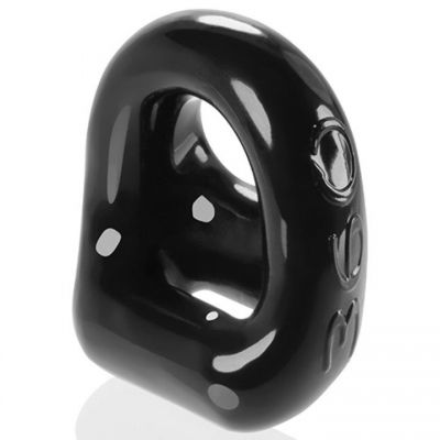 Oxballs 360 Black Cock Ring and Ball Strap
