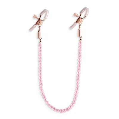 Bound Pearl Chain Nipple Clamps