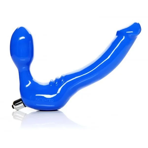 Tantus Feeldoe Slim Dildo Silicone - Blue