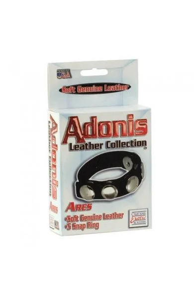 Adonis Leather Collection Ares 5 Snap Ring — image 7 of 8