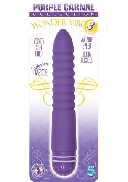 Purple Carnal Wonder Vibe 3 Multispeed Purple — image 5 of 6
