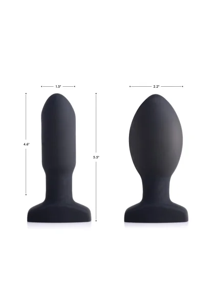 World's 1st Remote Control Inflatable 10x Missile  Anal Plug