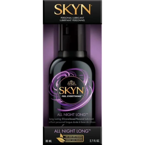 Lifestyles SKYN All Night Long Personal Lubricant | Silicone Sex Lube