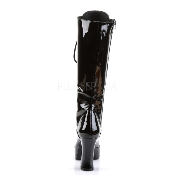 EXOTICA-2020 - 4" Heel Platform Lace Up Boot, Chunky Heel — image 16 of 16