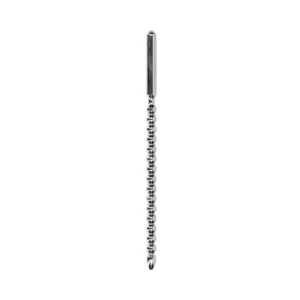 Ouch! Urethral Sounding - Metal Stick - Beaded - 4 Mm