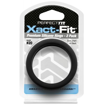Xact Fit 2 Cock Rings x2