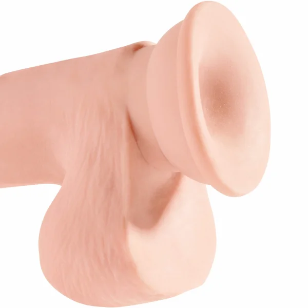 King Cock Plus 7.5 Inch Triple Density Cock With Balls Dildo