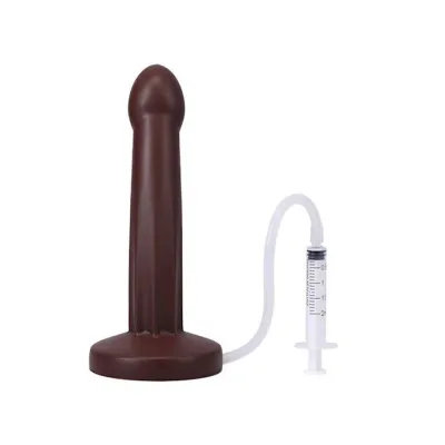 Pop By Tantus Squirting Dildo Espresso
