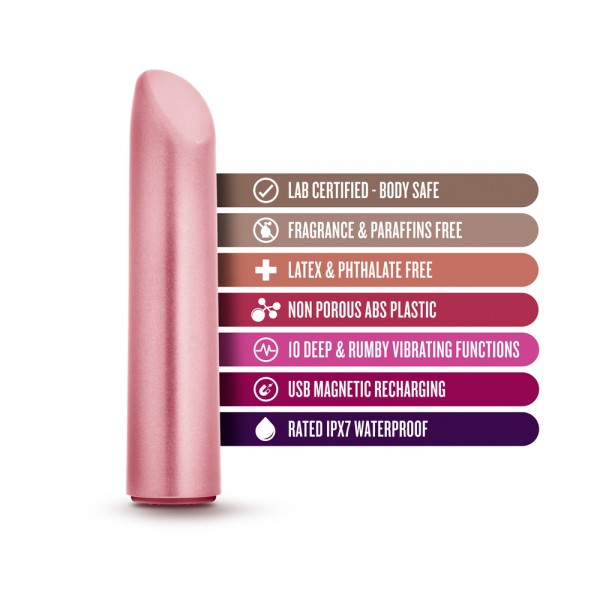 Exposed - Nocturnal - Rechargeable Lipstick Vibe - Dusty Rose