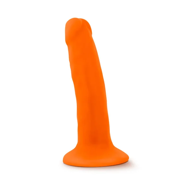 Neo - 5.5 Inch Dual Density Cock - Neon Orange — image 12 of 16