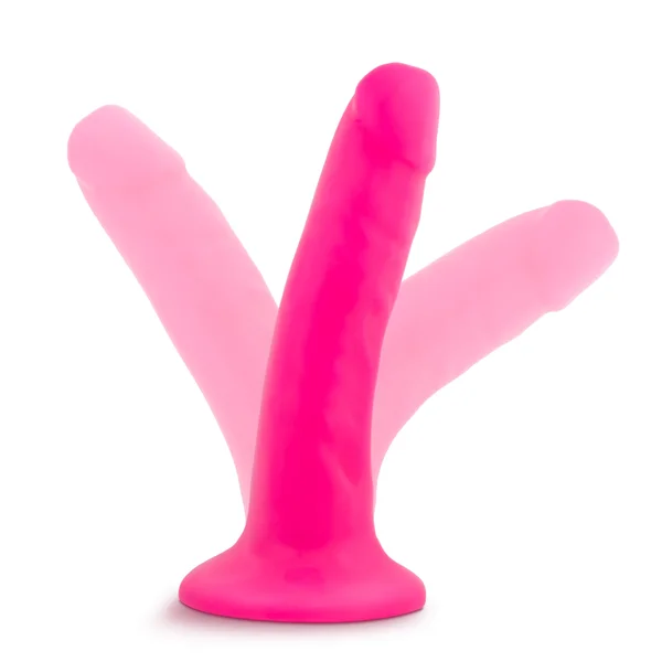 Neo - 5.5 Inch Dual Density Cock - Neon Pink — image 22 of 24