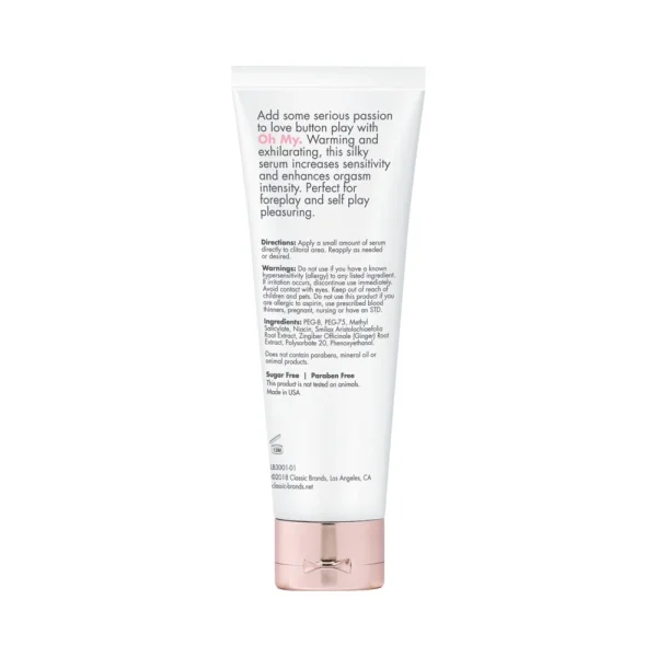 CG Oh My Clitoral Stimulant Warming Serum 1 fluid ounce