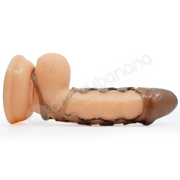 Cherry Banana Grey Love Chain Penis Sleeve