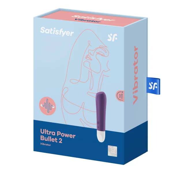 Ultra Power Bullet 2  - Violet - 4.2 Inch