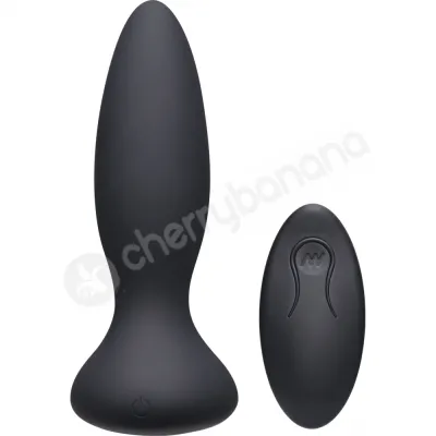 A play Thrust Adventurous Large Thrusting Anal Plug With Remote