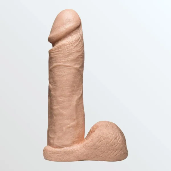 Doc Johnson Vac-U-Lock 8" Realistic Cock - Vanilla
