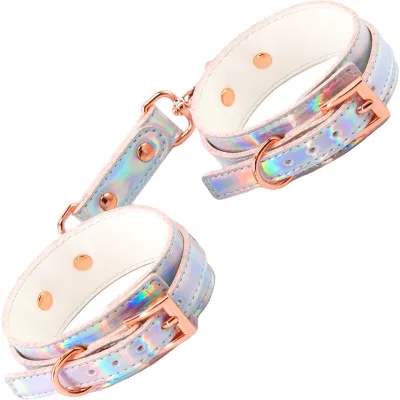 Cosmo Bondage Wrist Cuffs By NS Novelties Rainbow