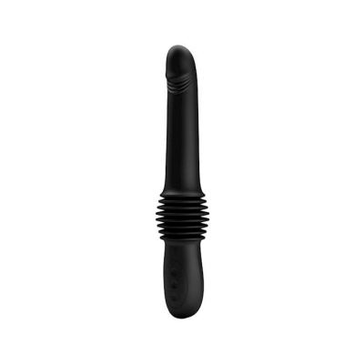 Pazuzu Thrusting Vibrator 14 1 Inch Black 14 1 Inch