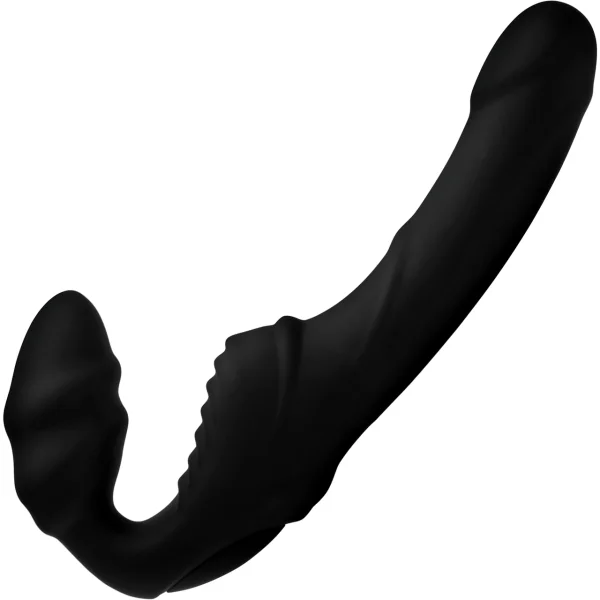 Pro Rider 9x Vibrating Silicone Strapless Strap-On Dildo w/ Remote Control