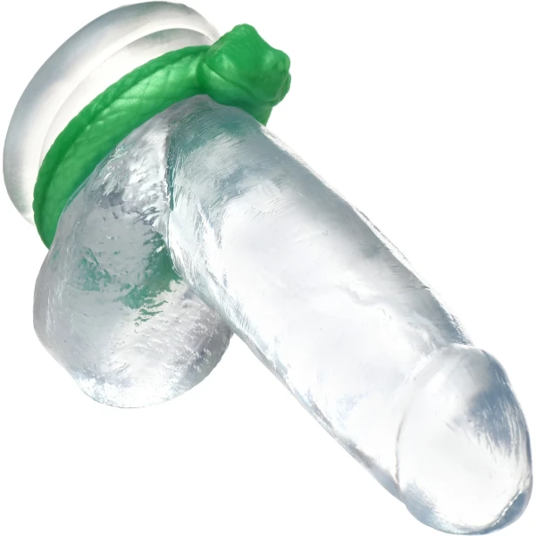 Serpentine Silicone Cock Ring