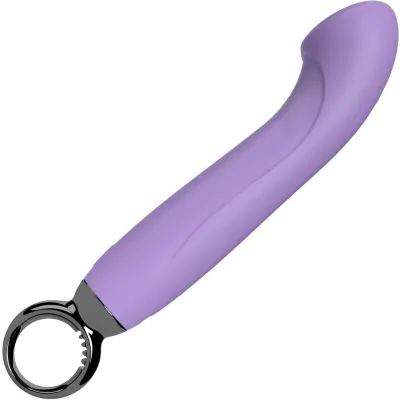 PrimO G Spot Rechargeable Waterproof Silicone Vibrator By Screaming O Lilac