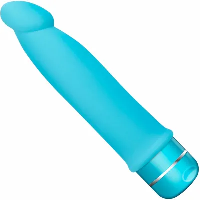 Luxe Purity Silicone Vibrator by Blush Novelties Blue