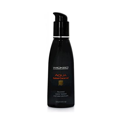 Wicked Aqua Salted Caramel Waterbased Lubricant 120 Ml 120 Ml