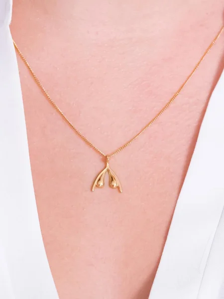 Womanizer 18k Gold Plated Clitoris Necklace