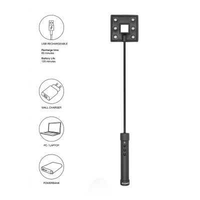 E stim Crop Black Electric Shock Sex Toy