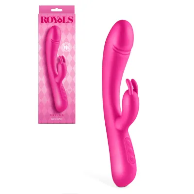 nsnovelties Divine 8 7 Rabbit Vibrator with Clitoral Stimulator