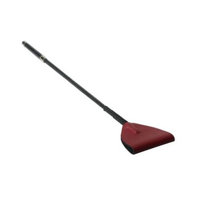 Red Leather Riding Crop Red