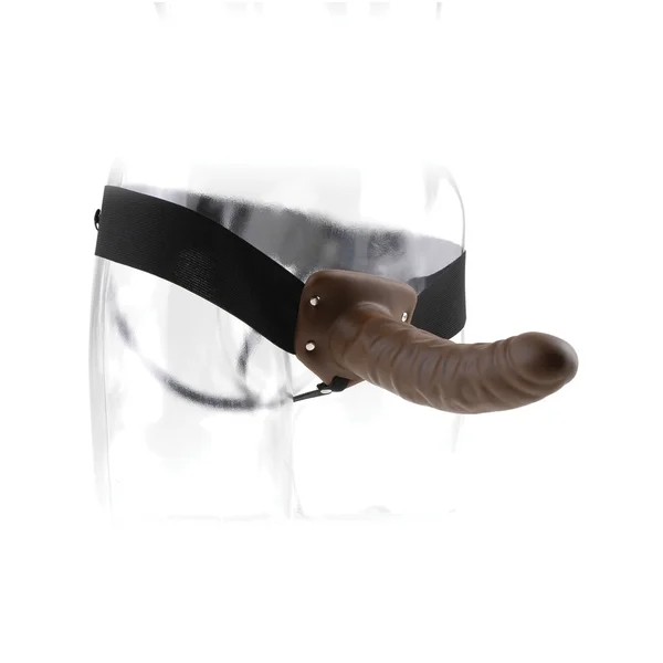 Fetish Fantasy Series 8" Hollow Strap-on - Brown — image 15 of 17